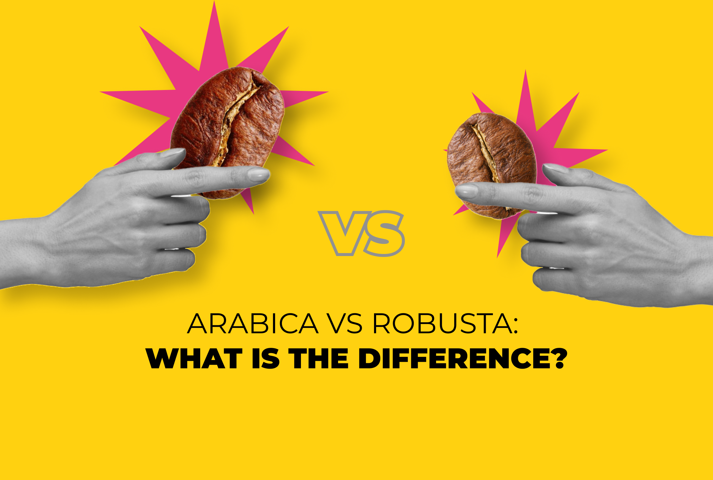 Arabica VS Robusta. So what's the difference? Arabica VS Robusta. So what's the difference?