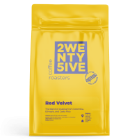 Whole bean coffee, arabica blend Red Velvet 250g