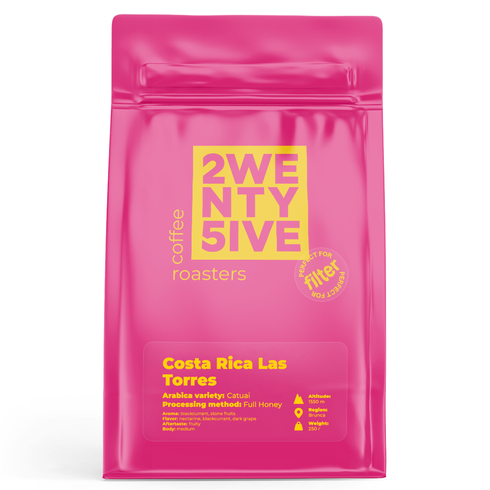 Arabica Coffee Beans Costa Rica Las Torres 250g