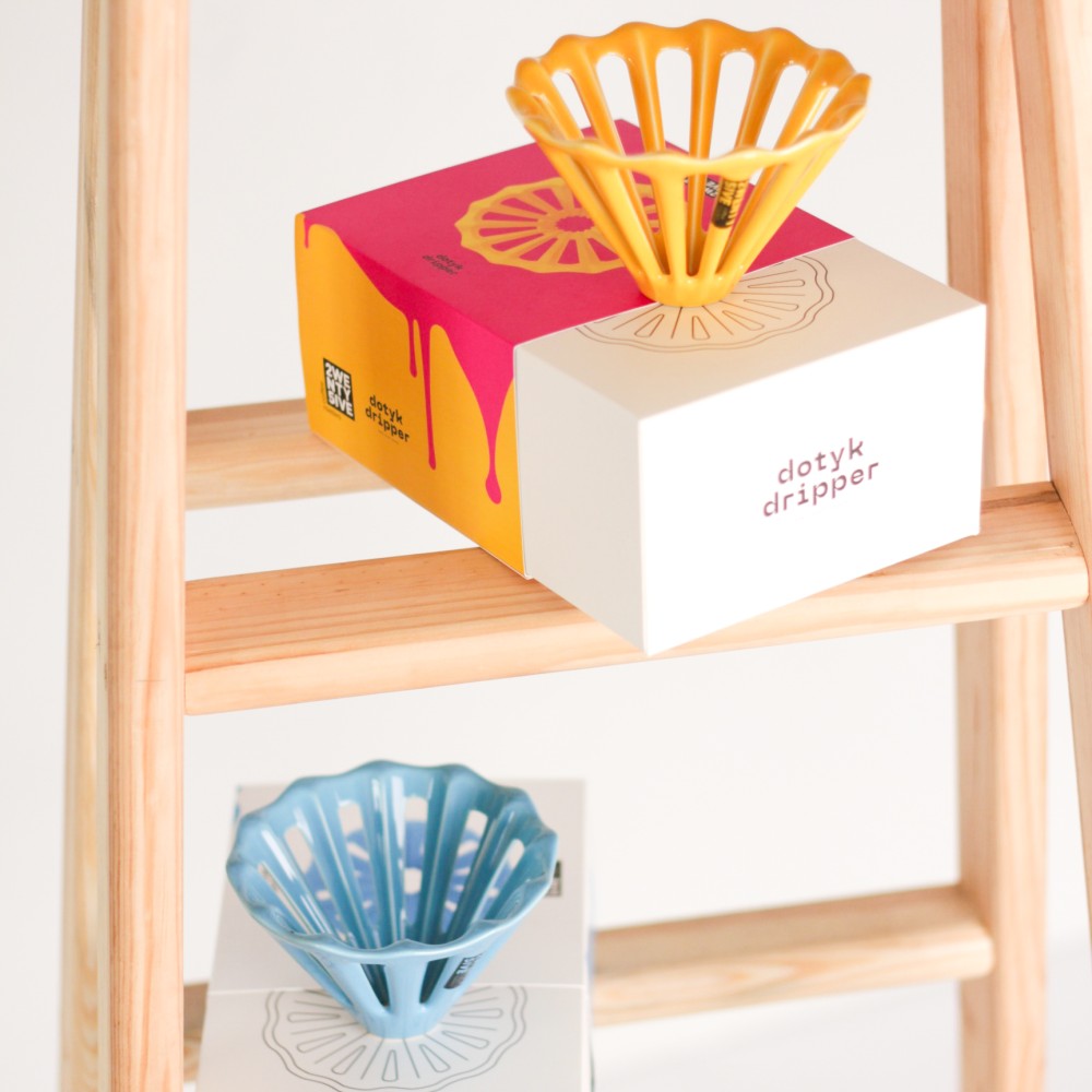 Pourover Dotyk Dripper Nová generace