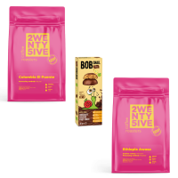 Specialty Combo: Ethiopia Awasa + Colombia El Puente + Bob Snail natural candies in chocolate 