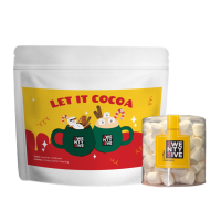 Kombinace Let It Cocoa: řemeslné kakao + marshmallow