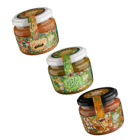 Combo Dessert Ritual: Caramel Twister + Pistachio Cream + Peanut butter