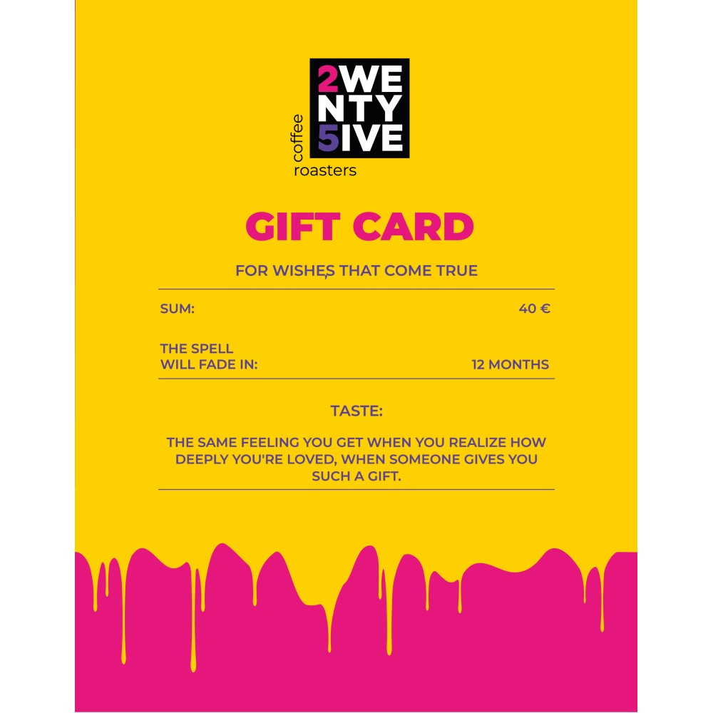 Gift Certificate 40€