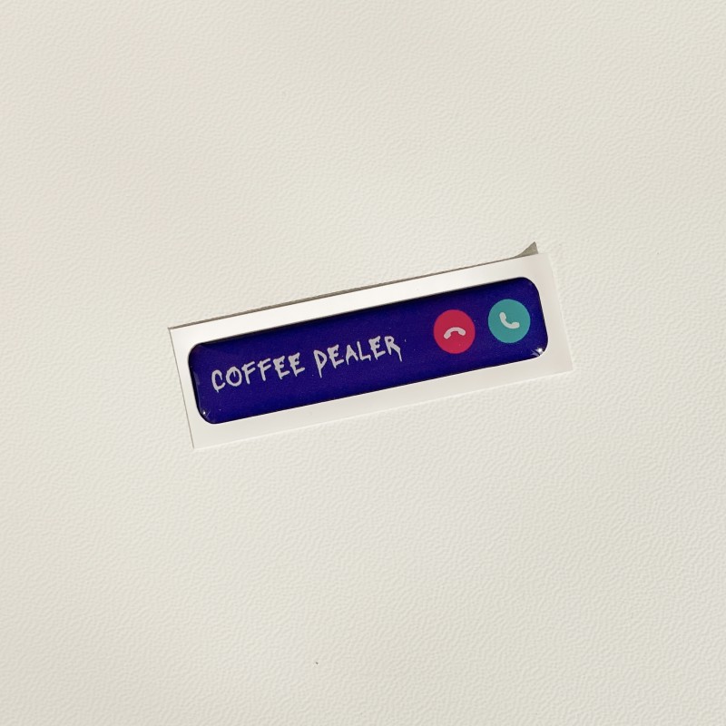 Sticker "Coffee Dealer"