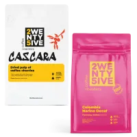 Combo Decaf: Colombia Narino Decaf + Cascara